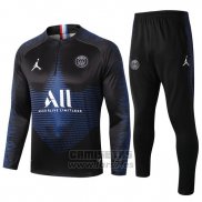 Chandal del Paris Saint-Germain 2019-2020 Azul