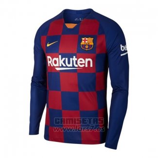 Camiseta Barcelona 1ª Equipacion Manga Larga 2019-2020