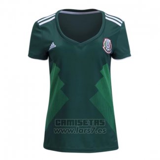 Camiseta Mexico 1ª Equipacion Mujer 2018