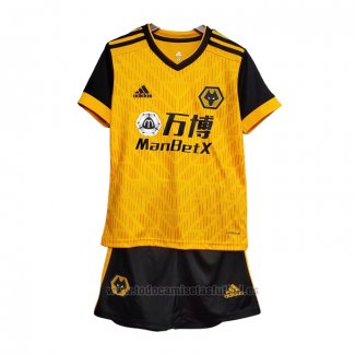 Camiseta Wolves 1ª Equipacion Nino 2020-2021