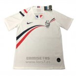 Camiseta de Entrenamiento Francia 2019-2020 Blanco