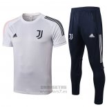 Chandal del Juventus Manga Corta 2020-2021 Gris