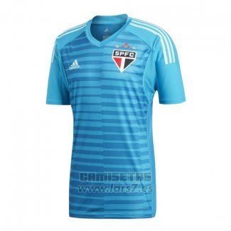 Tailandia Camiseta Sao Paulo Portero 2018-2019 Azul