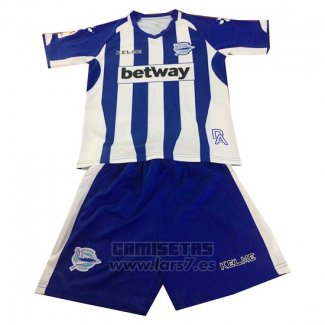 Camiseta Alaves 1ª Equipacion Nino 2018-2019