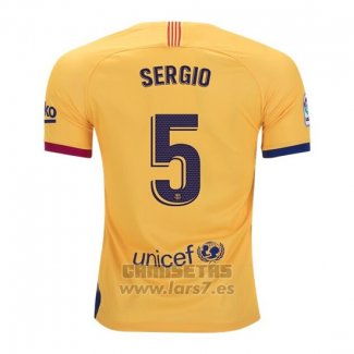 Camiseta Barcelona Jugador Sergio 2ª Equipacion 2019-2020