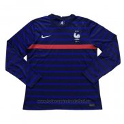 Camiseta Francia 1ª Equipacion Manga Larga 2020-2021