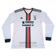 Camiseta Juventus GC Concepto Manga Larga 2019-2020 Blanco