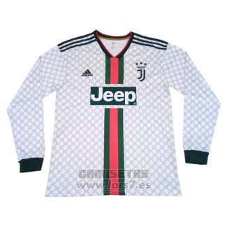 Camiseta Juventus GC Concepto Manga Larga 2019-2020 Blanco