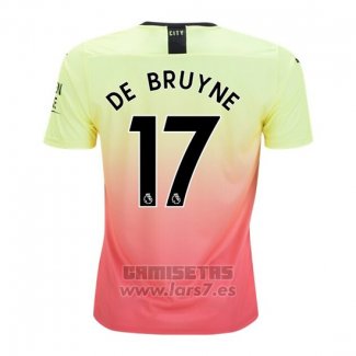 Camiseta Manchester City Jugador De Bruyne 3ª Equipacion 2019-2020