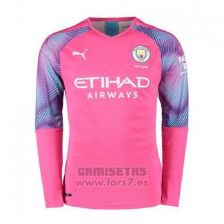 Camiseta Manchester City 2ª Equipacion Portero Manga Larga 2019-2020