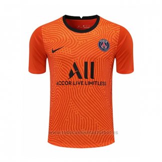 Camiseta Paris Saint-Germain Portero 2020-2021 Naranja