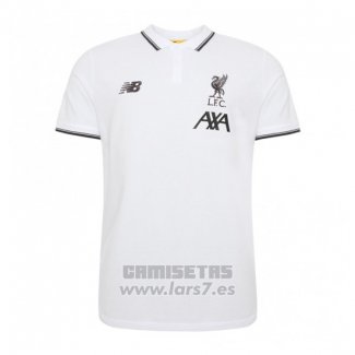 Camiseta Polo del Liverpool 2019-2020 Blanco