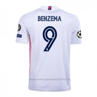 Camiseta Real Madrid Jugador Benzema 1ª Equipacion 2020-2021