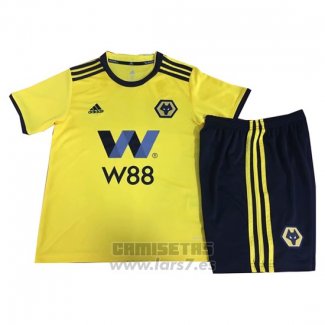 Camiseta Wolves 1ª Equipacion Nino 2018-2019