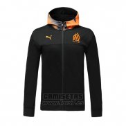 Chaqueta con Capucha del Olympique Marsella 2019-2020 Negro