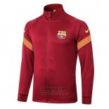 Chaqueta del Barcelona 2020-2021 Rojo