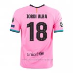 Camiseta Barcelona Jugador Jordi Alba 3ª Equipacion 2020-2021