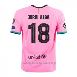 Camiseta Barcelona Jugador Jordi Alba 3ª Equipacion 2020-2021