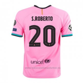 Camiseta Barcelona Jugador S.Roberto 3ª Equipacion 2020-2021