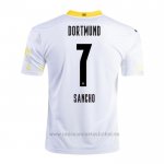 Camiseta Borussia Dortmund Jugador Sancho 3ª Equipacion 2020-2021