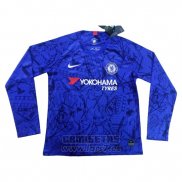 Camiseta Chelsea 1ª Equipacion Manga Larga 2019-2020