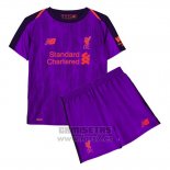 Camiseta Liverpool 2ª Equipacion Nino 2018-2019