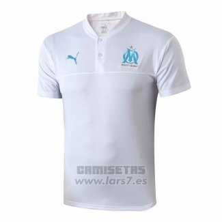 Camiseta Polo del Olympique Marsella 2019-2020 Blanco