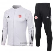 Chandal de Chaqueta del SC Internacional 2020-2021 Gris