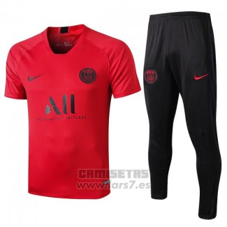 Chandal del Paris Saint-Germain Manga Corta 2019-2020 Rojo