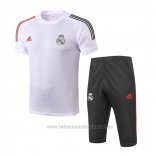 Chandal del Real Madrid Manga Corta 2020-2021 Blanco