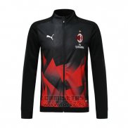 Chaqueta del AC Milan 2019-2020 Negro y Rojo