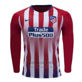 Camiseta Atletico Madrid 1ª Equipacion Manga Larga 2018-2019