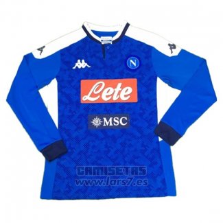 Camiseta Napoli 1ª Equipacion Manga Larga 2019-2020