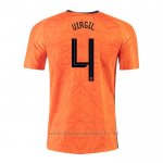 Camiseta Paises Bajos Jugador Virgil 1ª Equipacion 2020-2021