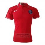 Camiseta Polo del Paris Saint-Germain 2019-2020 Rojo