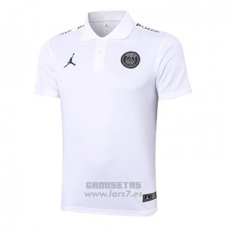 Camiseta Polo del Paris Saint-Germain 202020-2021 Blanco