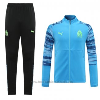 Chandal de Chaqueta del Olympique Marsella 2020-2021 Azul