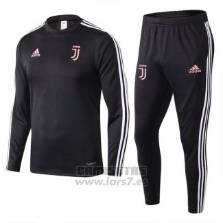 Chandal del Juventus Nino 2019-2020 Negro