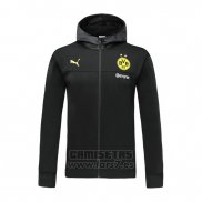 Chaqueta con Capucha del Borussia Dortmund 2019-2020 Negro