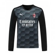 Camiseta AC Milan Portero 2ª Equipacion Manga Larga 2020-2021