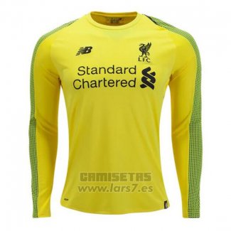 Camiseta Liverpool Portero 1ª Equipacion Manga Larga 2018-2019