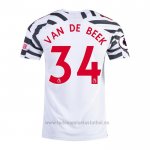 Camiseta Manchester United Jugador Van De Beek 3ª Equipacion 2020-2021