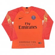 Camiseta Paris Saint-Germain Portero Manga Larga 2018-2019 Naranja