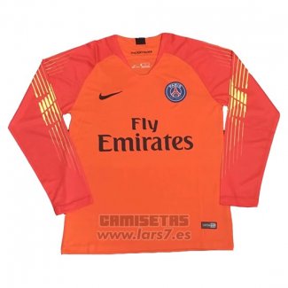 Camiseta Paris Saint-Germain Portero Manga Larga 2018-2019 Naranja