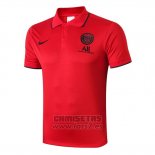 Camiseta Polo del Paris Saint-Germain 2019-2020 Rojo