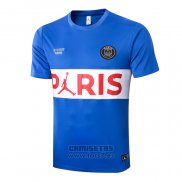 Camiseta de Entrenamiento Paris Saint-Germain 2020-2021 Azul