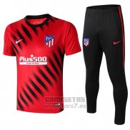 Chandal del Atletico Madrid Manga Corta 2019-2020 Rojo