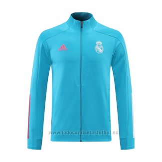 Chaqueta del Real Madrid 2020-2021 Azul Claro